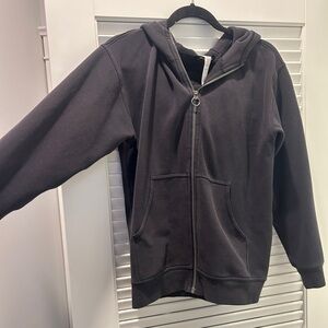 Lululemon Classic Black Zip-Up Hoodie